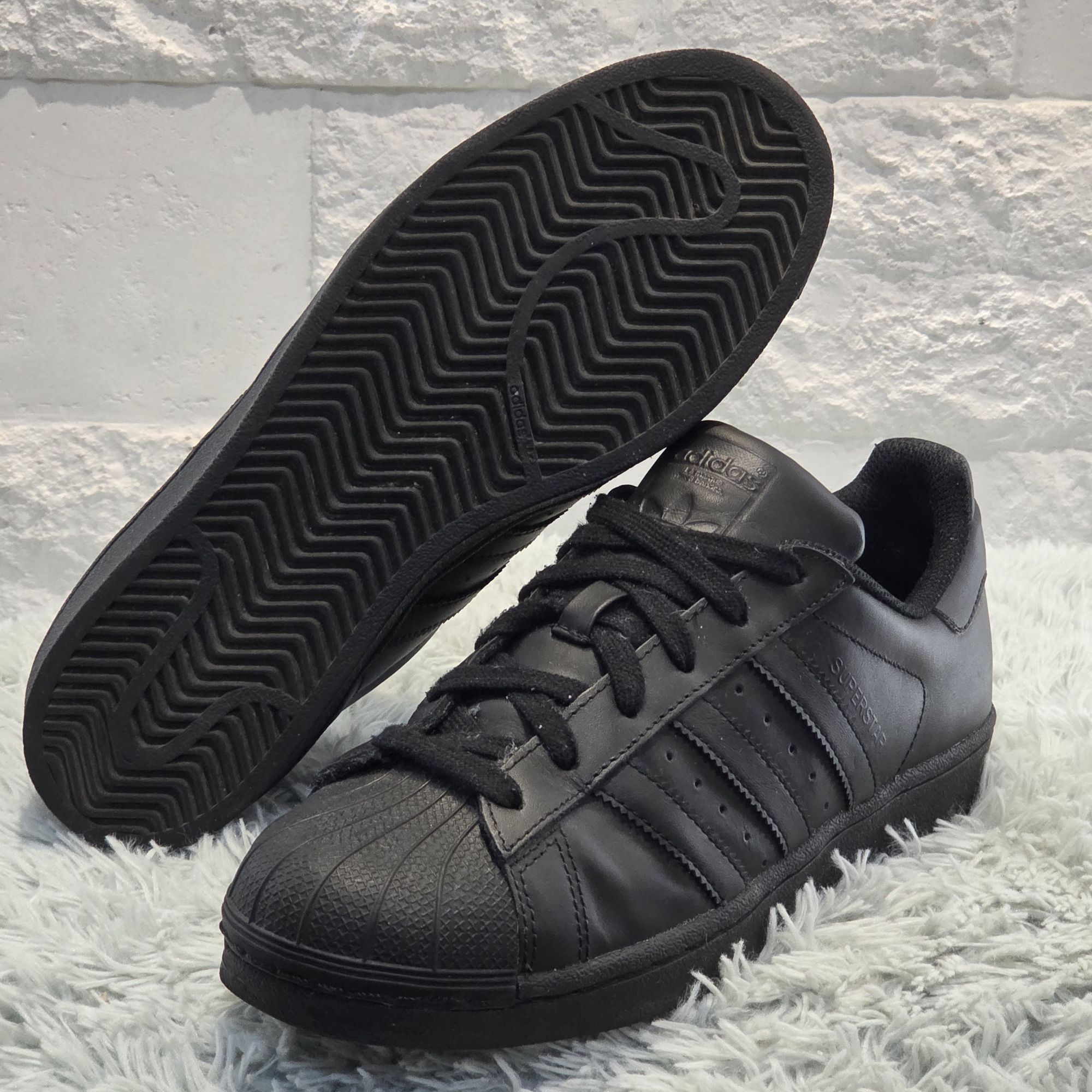 6a-9:아디다스 슈퍼스타 트리플 블랙(250mm) | 데얼스 아웃도어 전문 플랫폼
