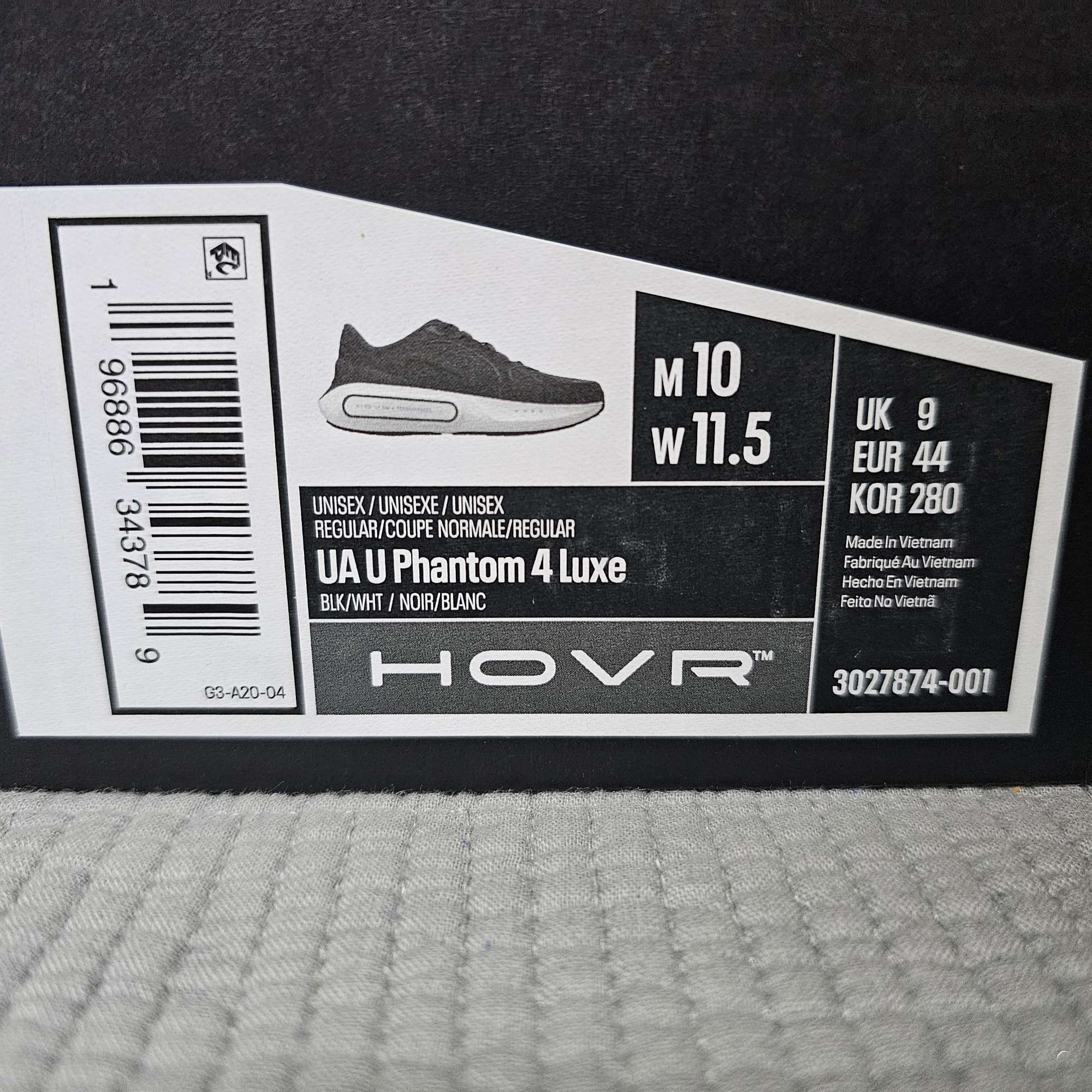 언더아머 런닝화 UA 팬텀 | 데얼스 아웃도어 전문 플랫폼