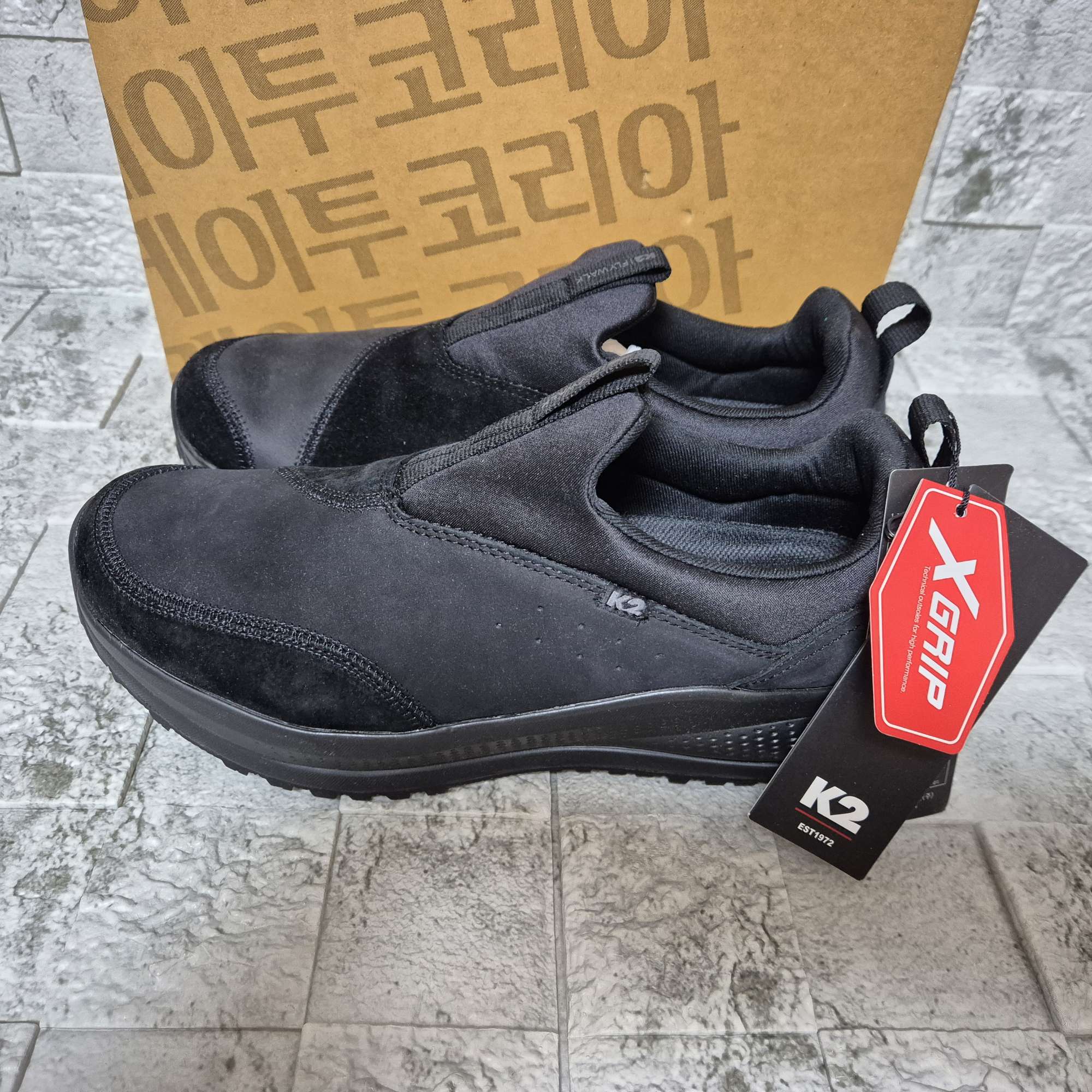 K2 사계절 슬립온 트레킹화BK(275) | 데얼스 아웃도어 전문 플랫폼