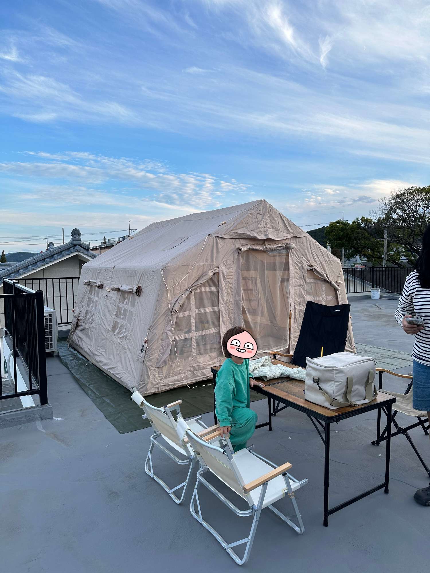 집콕시그널 사계절 에어텐트 13.2 면텐트 감성 글램핑 텐트 | 데얼스 아웃도어 전문 플랫폼