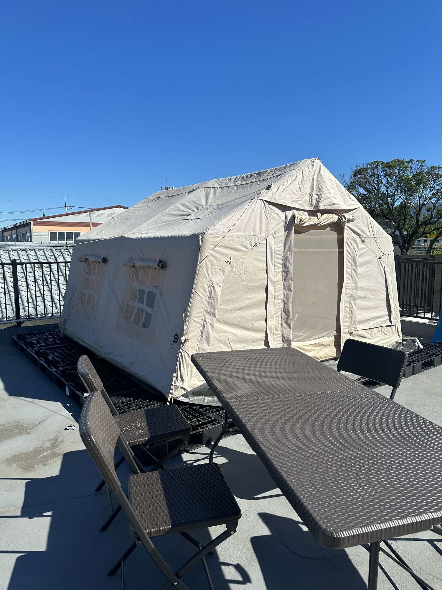 집콕시그널 사계절 에어텐트 13.2 면텐트 감성 글램핑 텐트 | 데얼스 아웃도어 전문 플랫폼