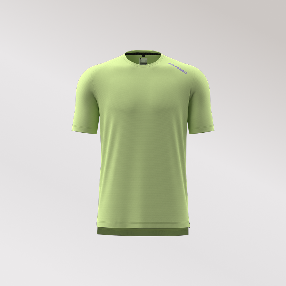 블랙쉽 드라이 반팔 티 섀도우 라임 남성 | 데얼스 아웃도어 전문 플랫폼