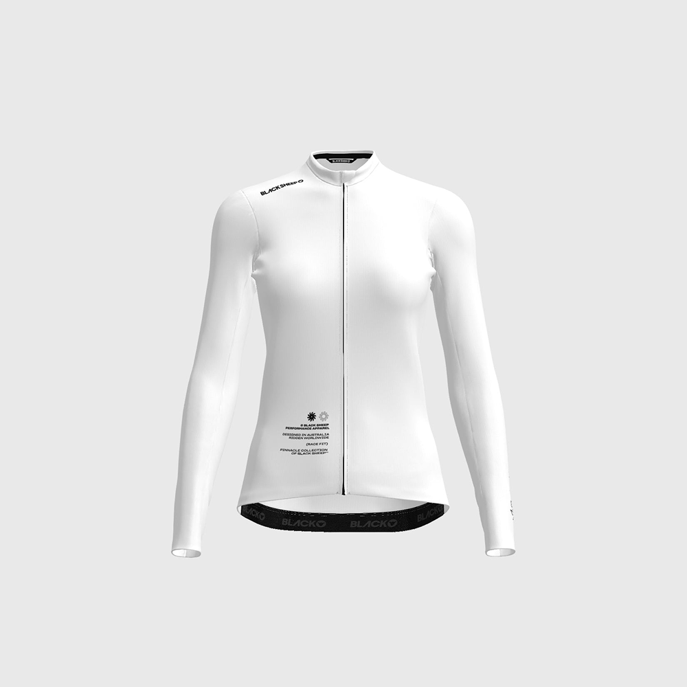 블랙쉽 사이클링 에어로 긴팔 져지 퍼포먼스 화이트 여성 | 데얼스 아웃도어 전문 플랫폼