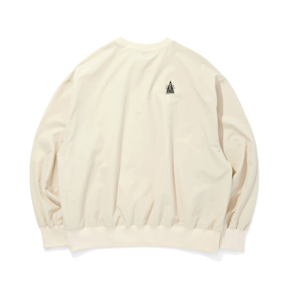 시티 컨트리 시티 스트레치 크루넥 크림 공용 | 데얼스 아웃도어 전문 플랫폼