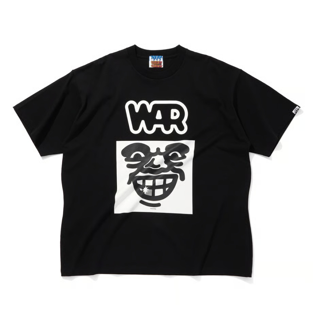 시티 컨트리 시티 x 워 코튼 반팔 티셔츠 망키 블랙 x 화이트 공용 | 데얼스 아웃도어 전문 플랫폼