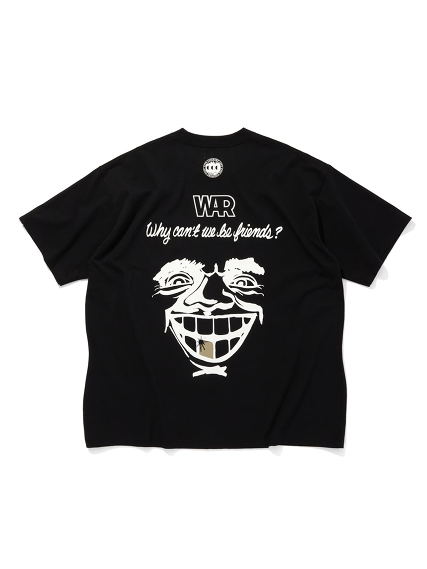 시티 컨트리 시티 x 워 코튼 포켓 반팔 티셔츠 와이 캔트 위 비 프렌즈? 001 블랙 공용 | 데얼스 아웃도어 전문 플랫폼