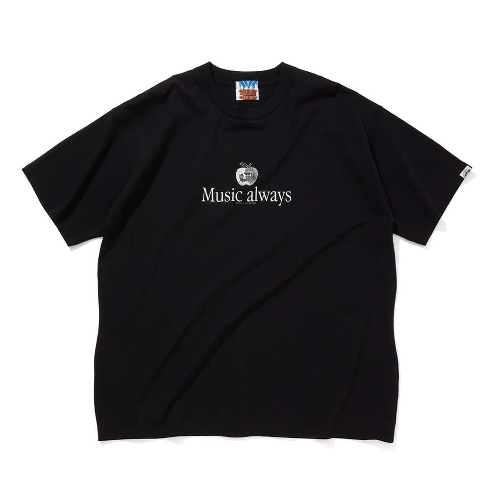 시티 컨트리 시티 코튼 반팔 티셔츠 뮤직 올웨이즈 블랙 공용 | 데얼스 아웃도어 전문 플랫폼