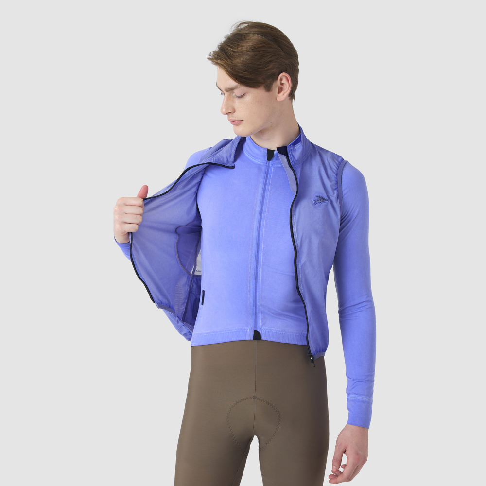 카페 드 사이클리스트 에디트 클래식 질넷 바람막이 조끼 콜드 다이 버베나 남성 | 데얼스 아웃도어 전문 플랫폼