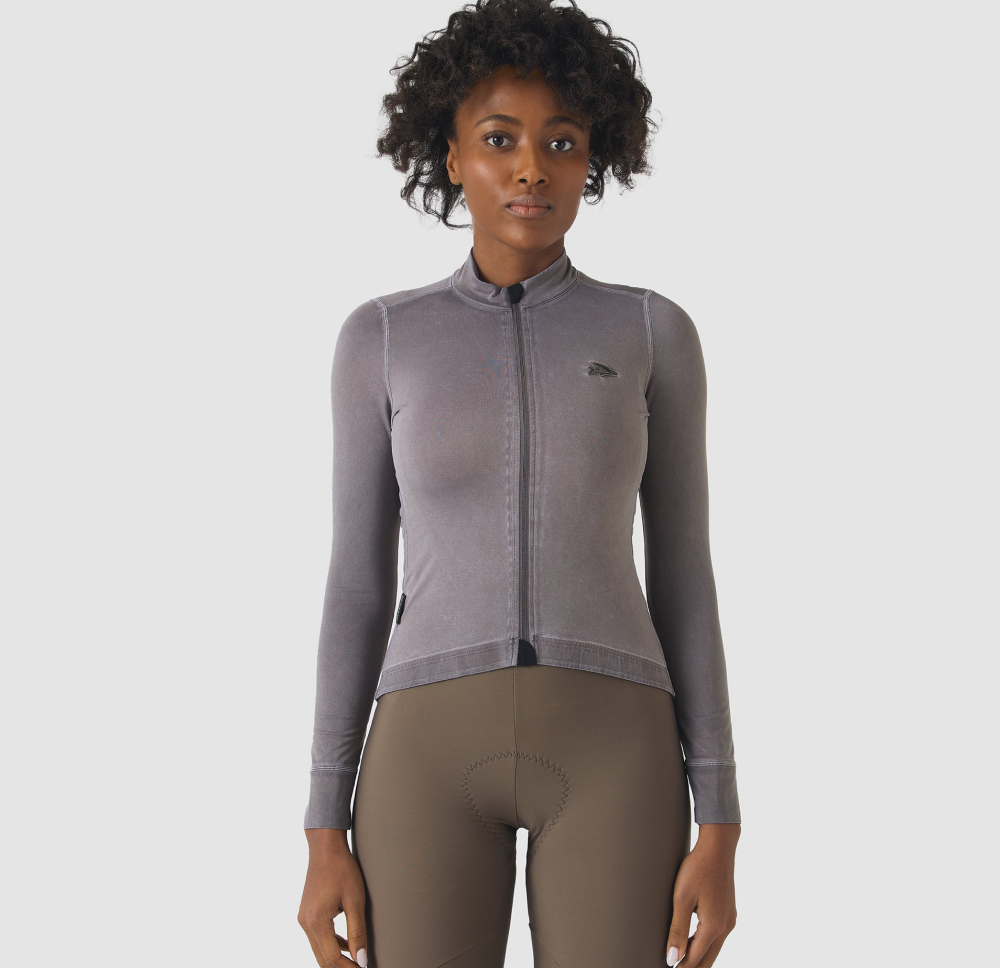 카페 드 사이클리스트 찰리 클래식 긴팔 져지 콜드 다이 차콜 여성 | 데얼스 아웃도어 전문 플랫폼