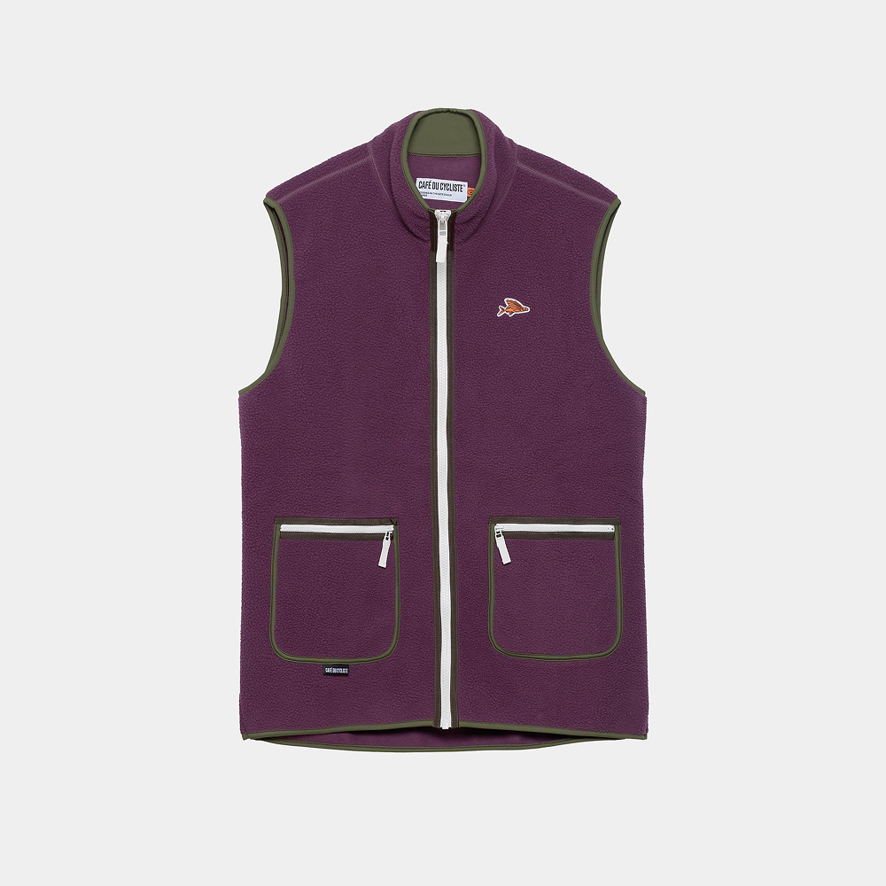 카페 드 사이클리스트 시리엘 익스플로어 써멀 베스트 조끼 퀘체 퍼플그레이 공용 | 데얼스 아웃도어 전문 플랫폼