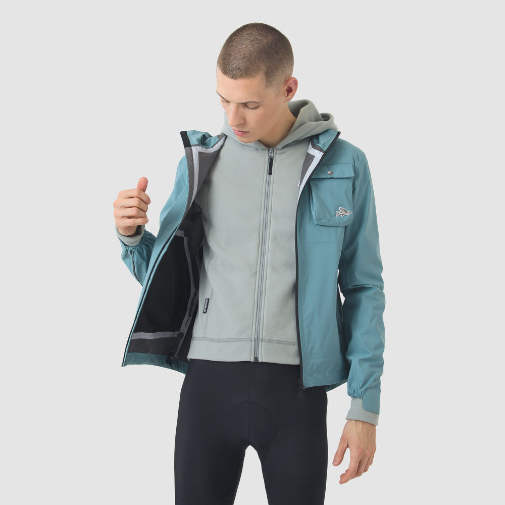 카페 드 사이클리스트 알리즈 아웃랜드 방수 자켓 딥워터 공용 | 데얼스 아웃도어 전문 플랫폼