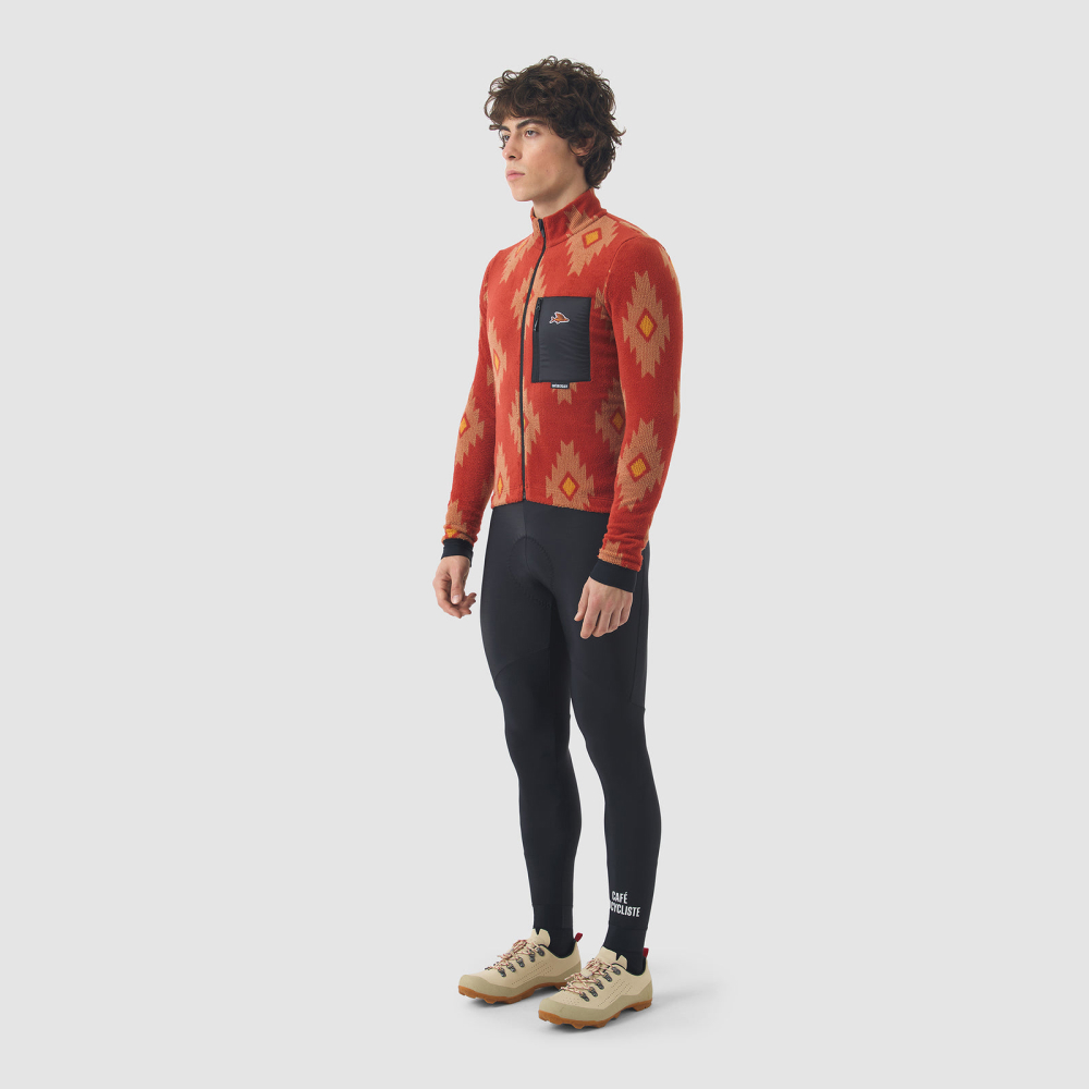 카페 드 사이클리스트 솔란지 아웃랜드 긴팔 져지 클레이 샌드스톤 남성 | 데얼스 아웃도어 전문 플랫폼