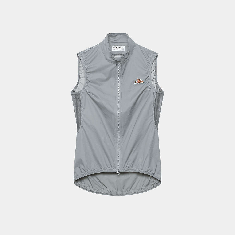 카페 드 사이클리스트 에디트 클래식 질넷 바람막이 조끼 마운틴 포그 여성 | 데얼스 아웃도어 전문 플랫폼