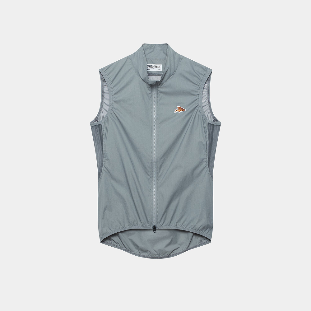카페 드 사이클리스트 에디트 클래식 질넷 바람막이 조끼 마운틴 포그 남성 | 데얼스 아웃도어 전문 플랫폼