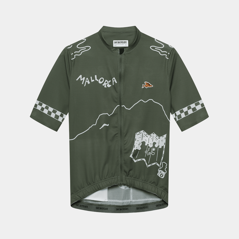 카페 드 사이클리스트 사칼로브라 클래식 반팔 져지 카키 남성 | 데얼스 아웃도어 전문 플랫폼