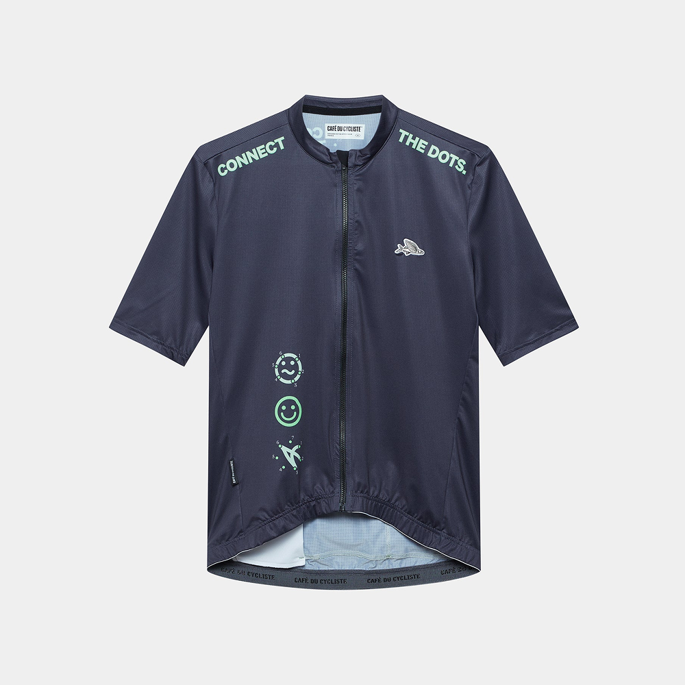 카페 드 사이클리스트 플로레뜨 클래식 반팔 져지 닷 앤트러사이트 남성 | 데얼스 아웃도어 전문 플랫폼