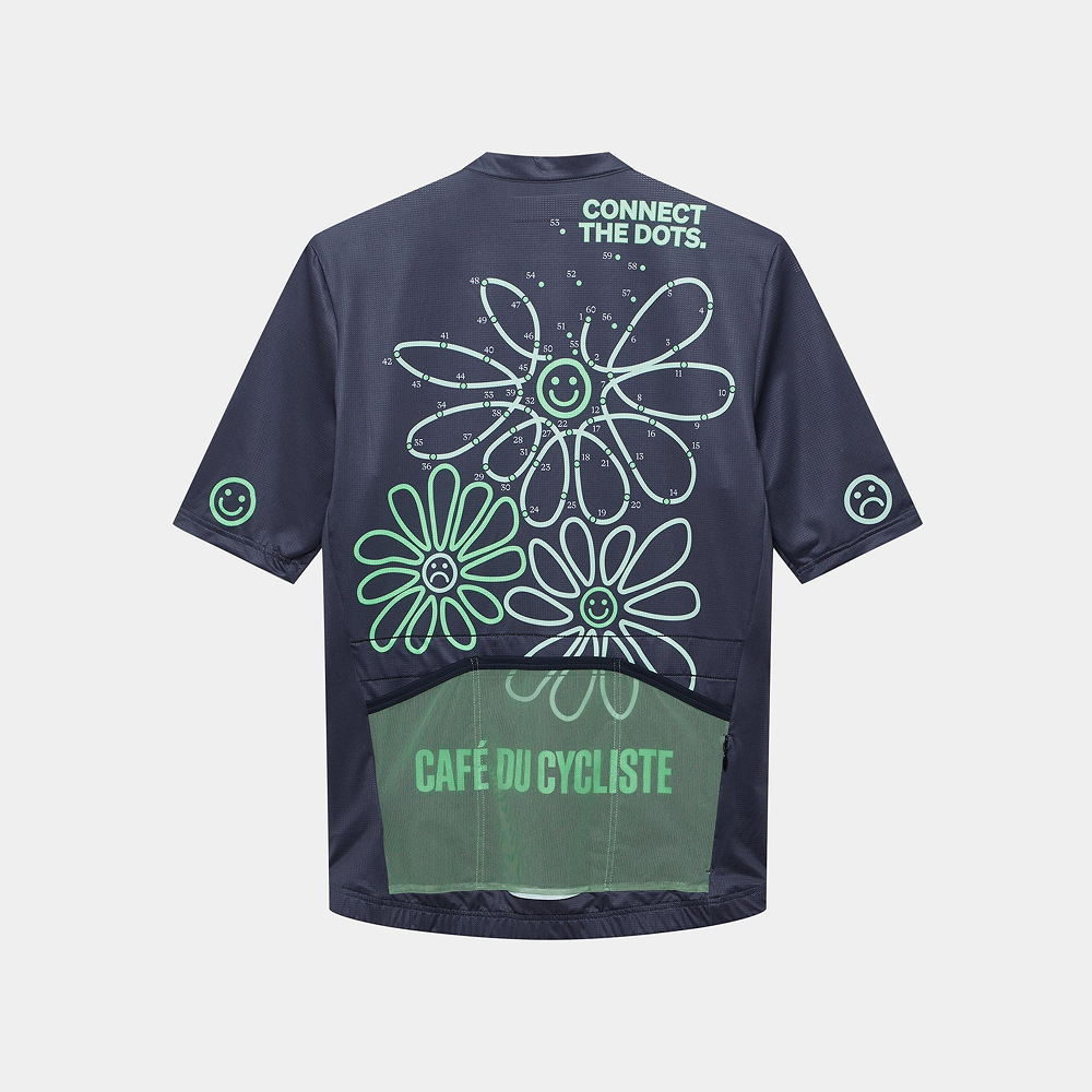카페 드 사이클리스트 플로레뜨 클래식 반팔 져지 닷 앤트러사이트 남성 | 데얼스 아웃도어 전문 플랫폼