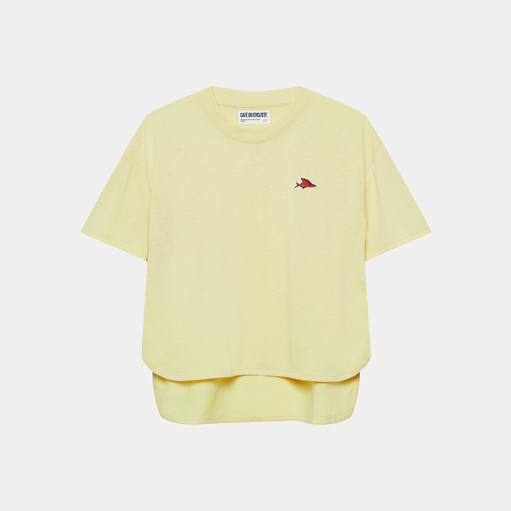 카페 드 사이클리스트 산드린 아웃랜드 반팔 져지 나폴리 옐로우 여성 | 데얼스 아웃도어 전문 플랫폼