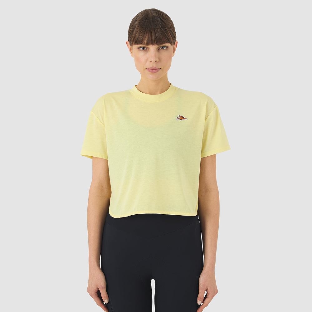 카페 드 사이클리스트 산드린 아웃랜드 반팔 져지 나폴리 옐로우 여성 | 데얼스 아웃도어 전문 플랫폼