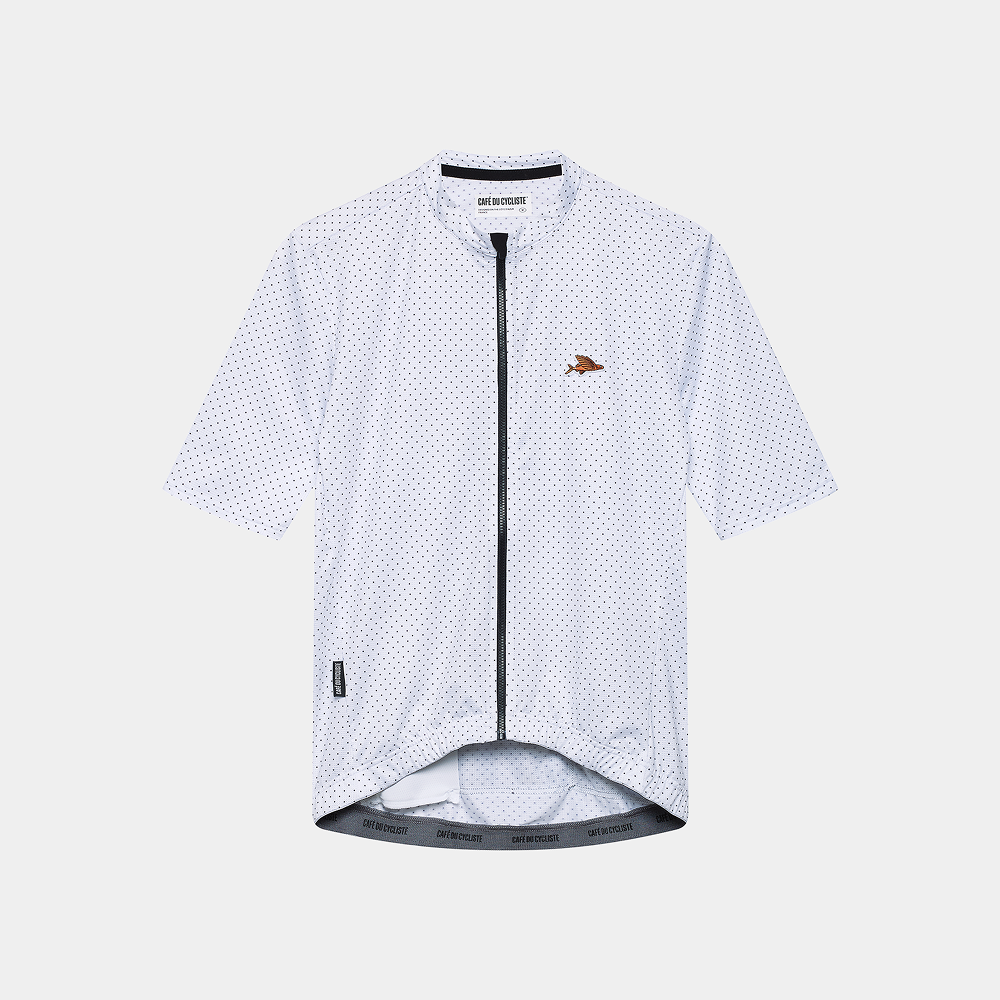 카페 드 사이클리스트 플로레뜨 클래식 반팔 져지 화이트 남성 | 데얼스 아웃도어 전문 플랫폼