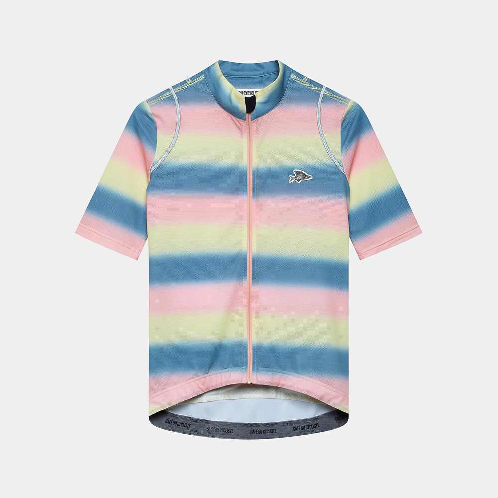 카페 드 사이클리스트 모나 아닥스 반팔 져지 플러시 나폴리 옐로우 여성 | 데얼스 아웃도어 전문 플랫폼