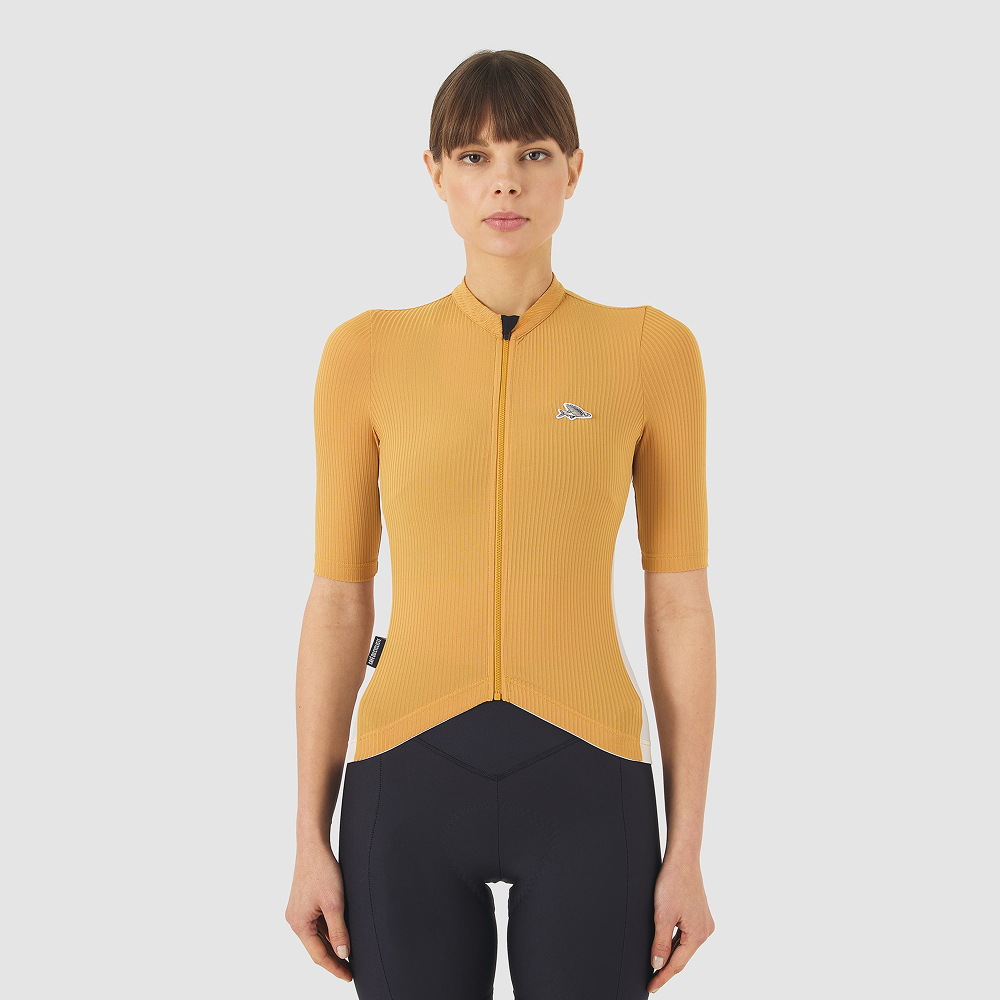 카페 드 사이클리스트 로미 클래식 반팔 져지 선플라워 여성 | 데얼스 아웃도어 전문 플랫폼