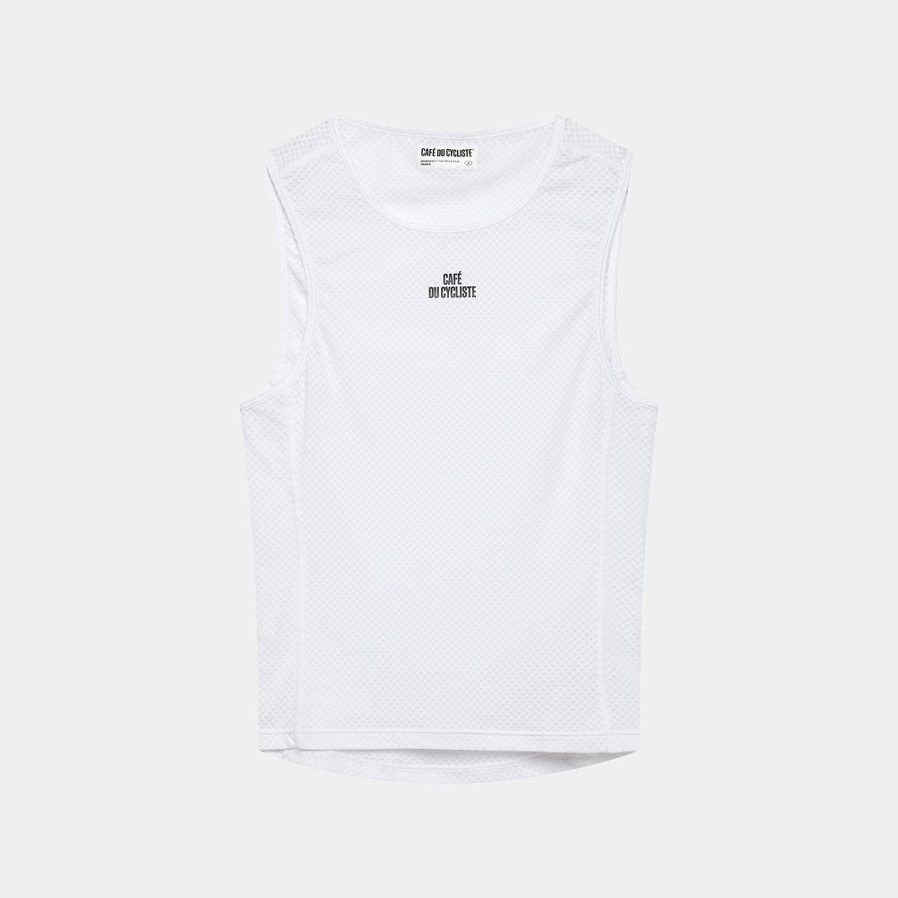 카페 드 사이클리스트 릴리안 클래식 민소매 베이스레이어 화이트 남성 | 데얼스 아웃도어 전문 플랫폼