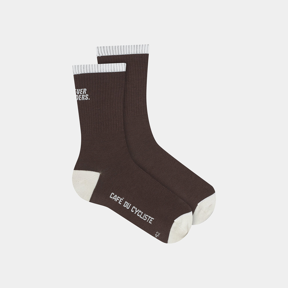 카페 드 사이클리스트 모토 아웃랜드 삭스 양말 쵸크 온 차콜 공용 | 데얼스 아웃도어 전문 플랫폼