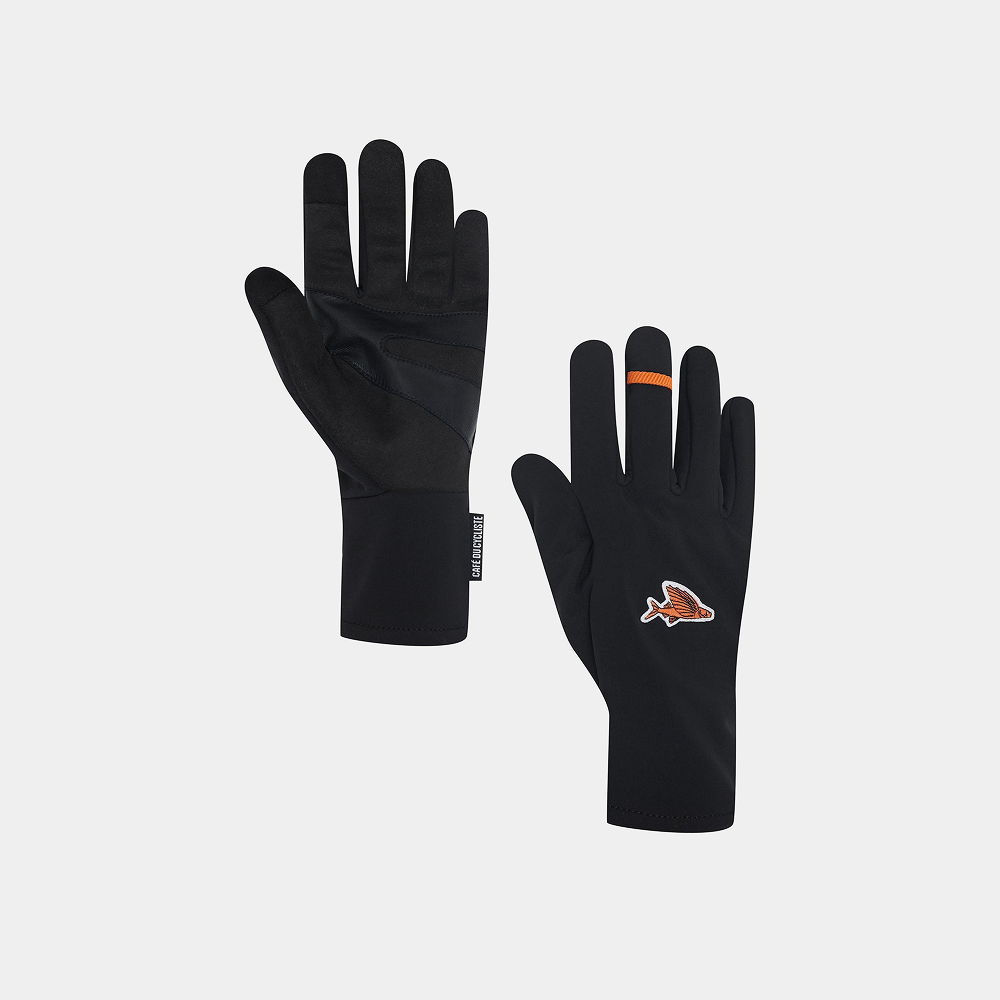 카페 드 사이클리스트 소프트쉘 장갑 클래식 글러브 블랙 공용 | 데얼스 아웃도어 전문 플랫폼