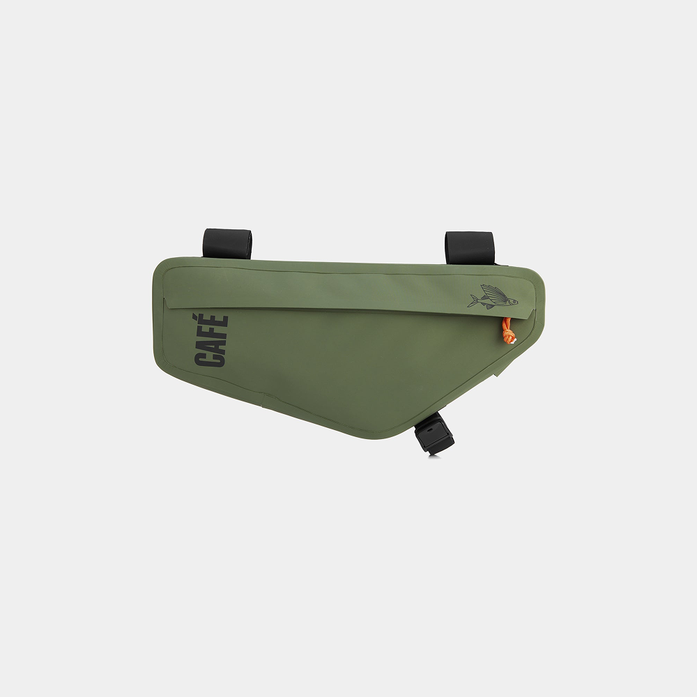 카페 드 사이클리스트 아웃랜드 자전거 가방 프레임백 카키 공용 | 데얼스 아웃도어 전문 플랫폼