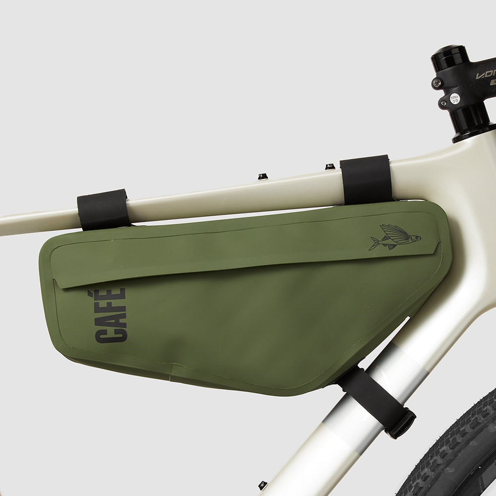 카페 드 사이클리스트 아웃랜드 자전거 가방 프레임백 카키 공용 | 데얼스 아웃도어 전문 플랫폼