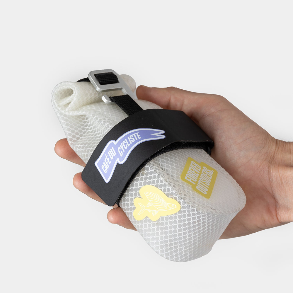 카페 드 사이클리스트 아웃랜드 새들백 자전거 안장가방 트랜스페어런트 화이트 공용 | 데얼스 아웃도어 전문 플랫폼