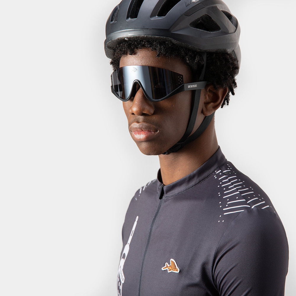 카페 드 사이클리스트 에밀 클래식 선글라스 블랙 공용 | 데얼스 아웃도어 전문 플랫폼