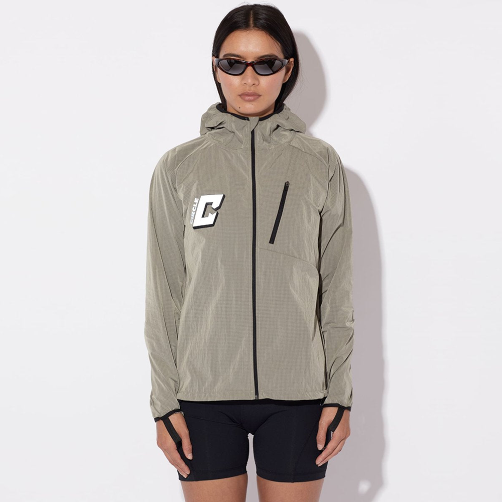 써클 윈드러너 바람막이 자켓 포실 브라운 여성 | 데얼스 아웃도어 전문 플랫폼
