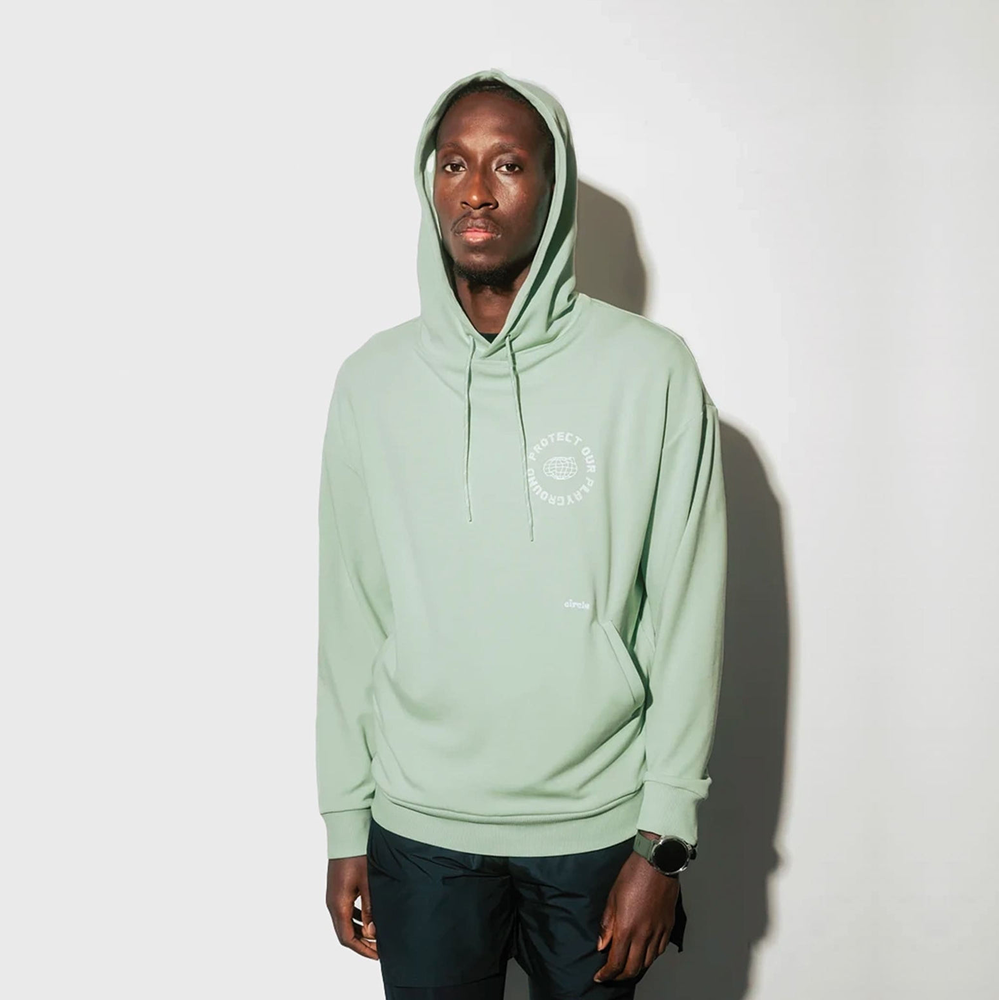 써클 에브리데이 겟 럭키 오버사이즈 후디 세이지 그린 남성 | 데얼스 아웃도어 전문 플랫폼
