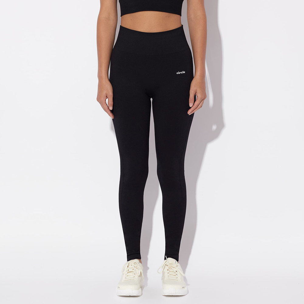써클 에센셜 킵 더 플로우 심리스 레깅스 오닉스 블랙 여성 | 데얼스 아웃도어 전문 플랫폼