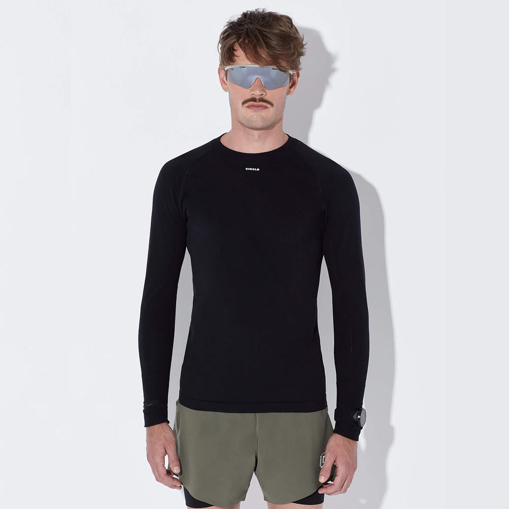써클 에센셜 엔듀런스 베이스레이어 블랙 남성 | 데얼스 아웃도어 전문 플랫폼