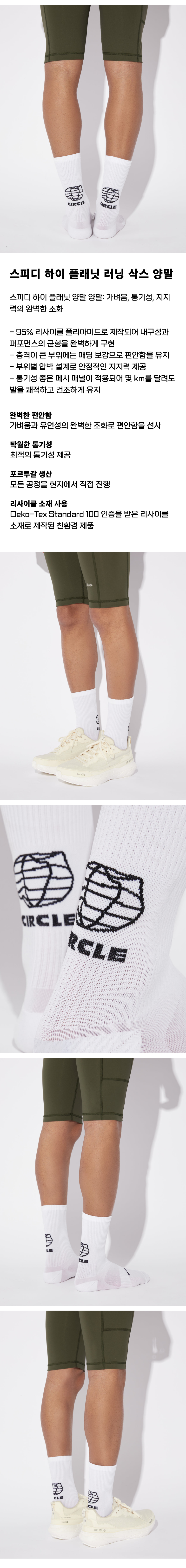 Speedy High Planet running socks white.png