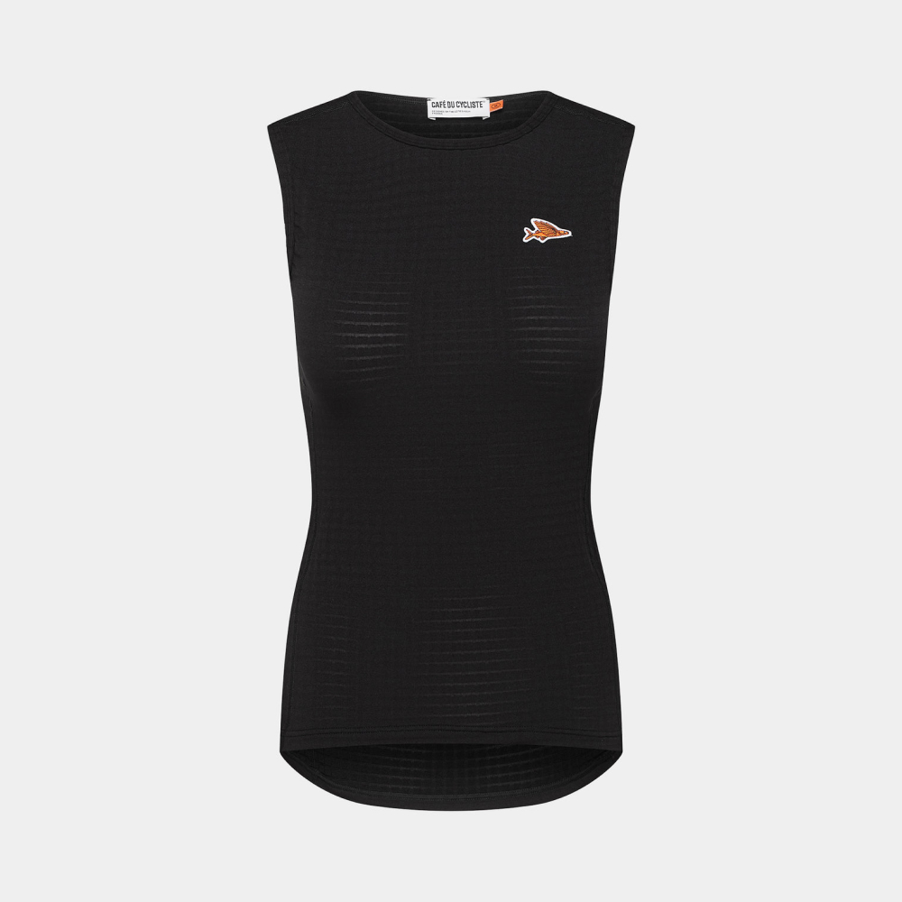 카페 드 사이클리스트 콜린 클래식 민소매 베이스레이어 블랙 여성 | 데얼스 아웃도어 전문 플랫폼