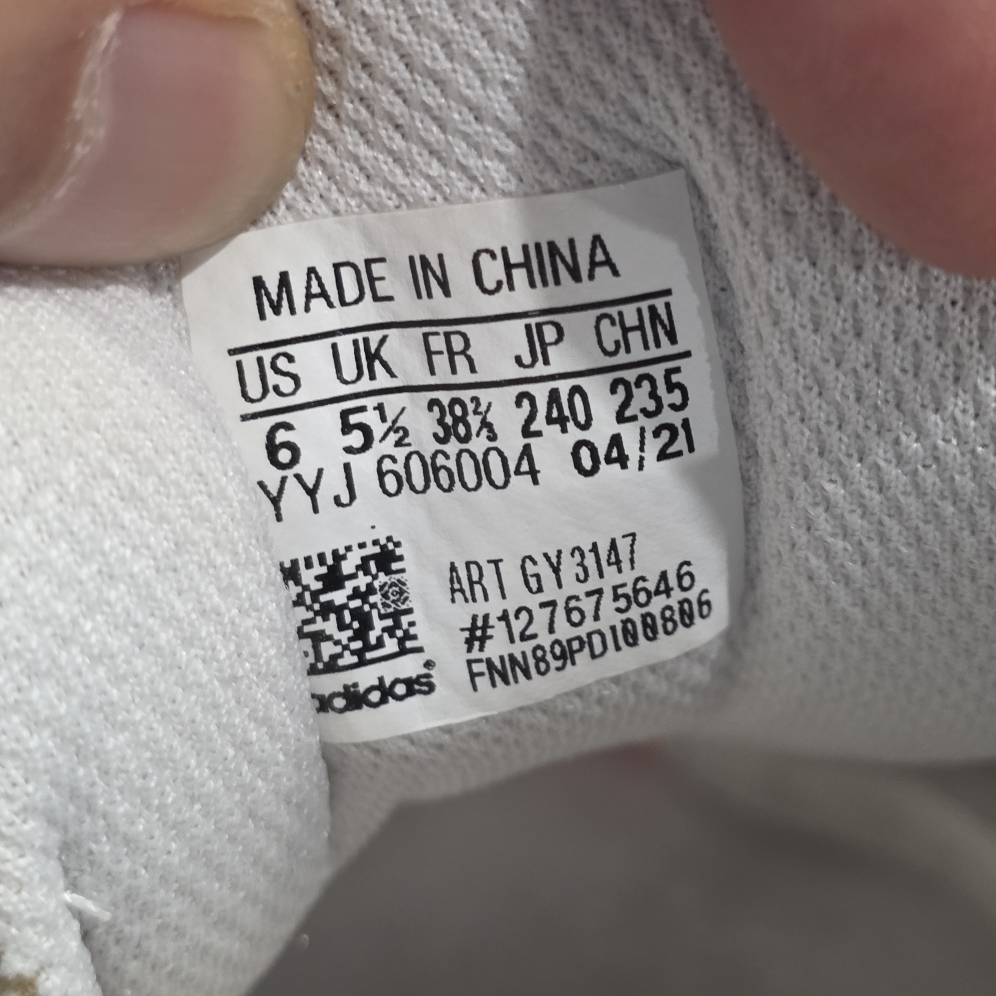 6q-27:아디다스 쿠션 러닝화 화이트·핑크 (240) | 데얼스 아웃도어 전문 플랫폼