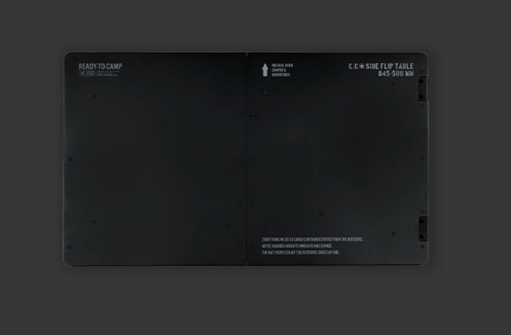 새상품)카고컨테이너 사이드테이블 블랙 | 데얼스 아웃도어 전문 플랫폼