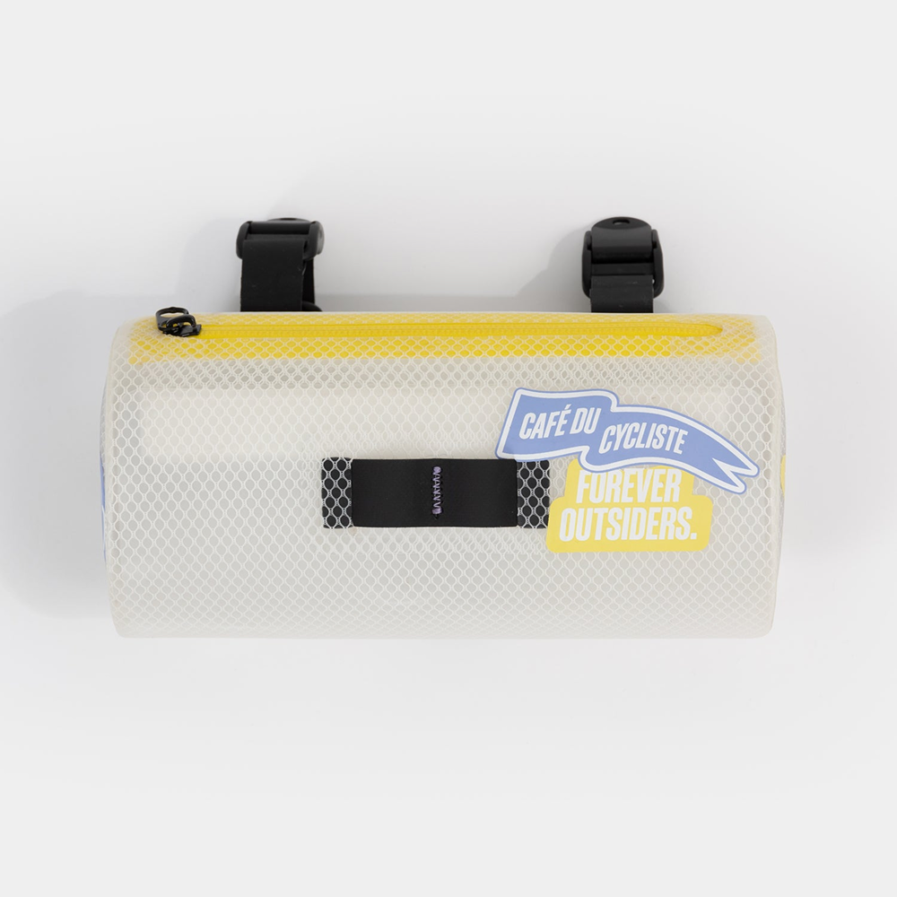 카페 드 사이클리스트 아웃랜드 자전거 핸들바 가방 트랜스페어런트 화이트 공용 | 데얼스 아웃도어 전문 플랫폼