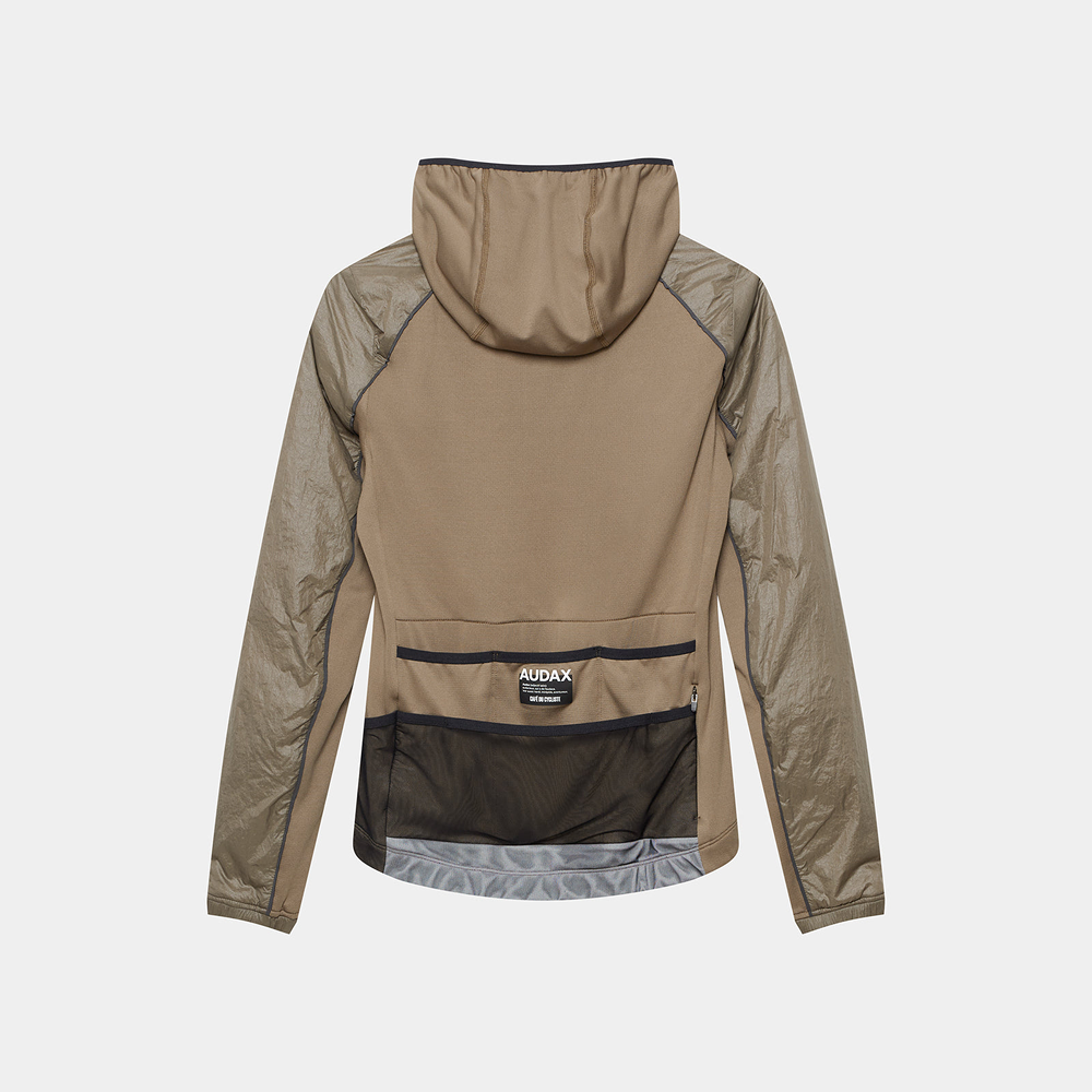 카페 드 사이클리스트 리제 아닥스 써멀 보온 자켓 캐롭 브라운 여성 | 데얼스 아웃도어 전문 플랫폼