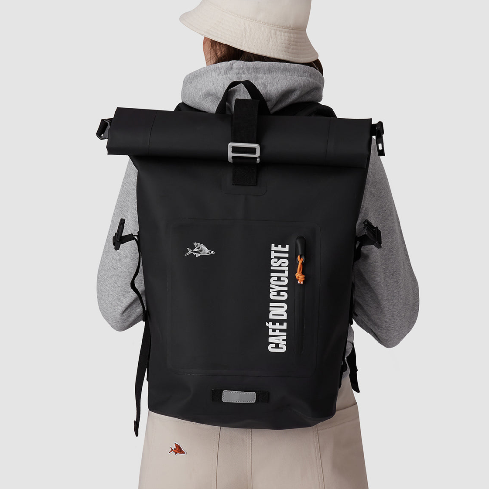 카페 드 사이클리스트 아웃랜드 방수 드라이백 백팩 블랙 공용 | 데얼스 아웃도어 전문 플랫폼