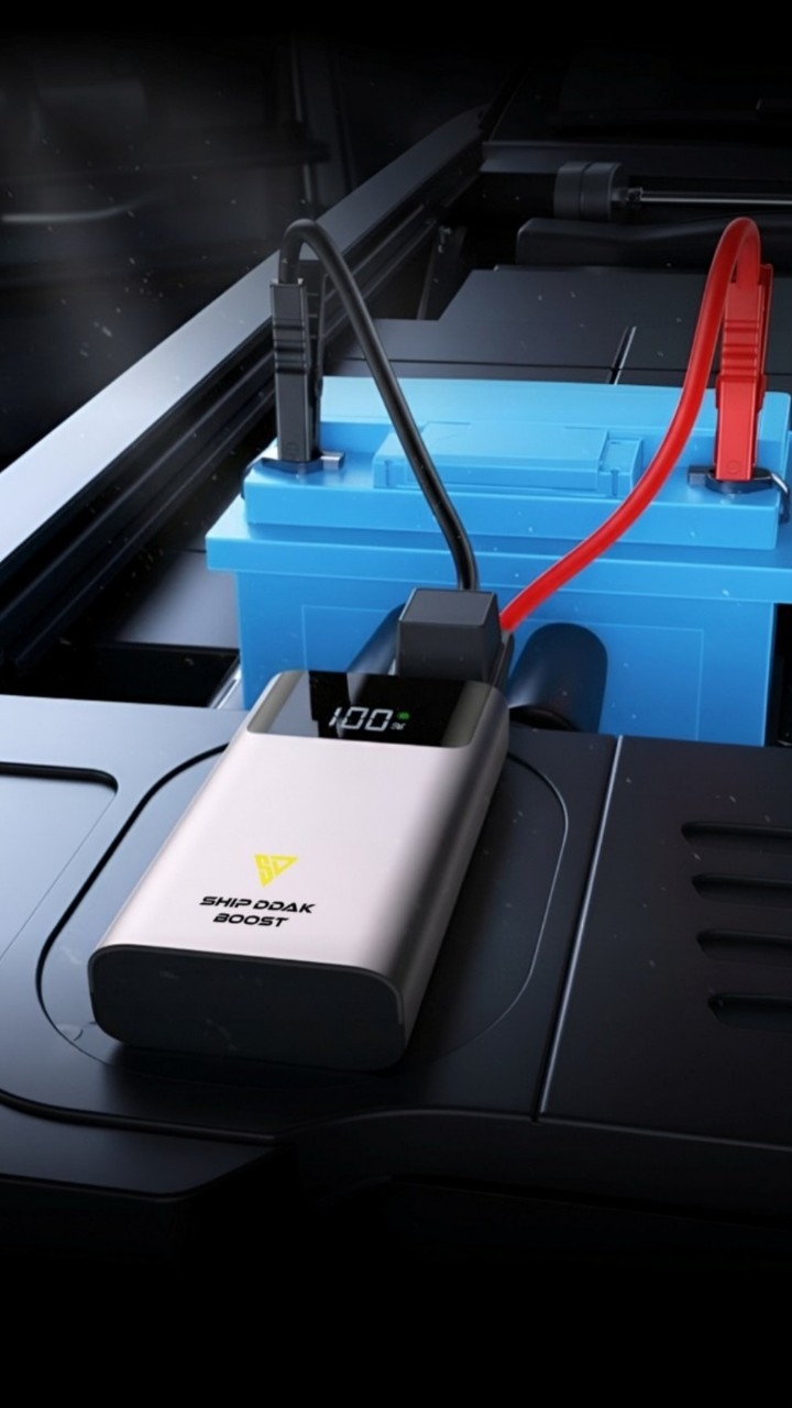 부스트 점프 스타터 자동차 차량 휴대용 보조 배터리 충전 오토바이차량용 점프스타터 스마트 안전점프선새제품 미사용제품입니다 스마트 센서 역전류 방지초보자를 위한 안전클립으로 과방전  | 데얼스 아웃도어 전문 플랫폼