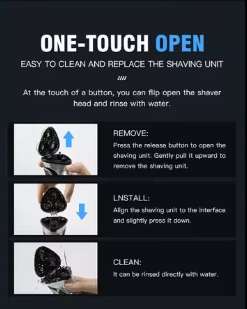 무선전기면도기 IPX7 완벽방수헬릭스케어 에픽쉐이브 남자 전기 면도기 충전식 생활방수 건식 습식 면도기 | 데얼스 아웃도어 전문 플랫폼