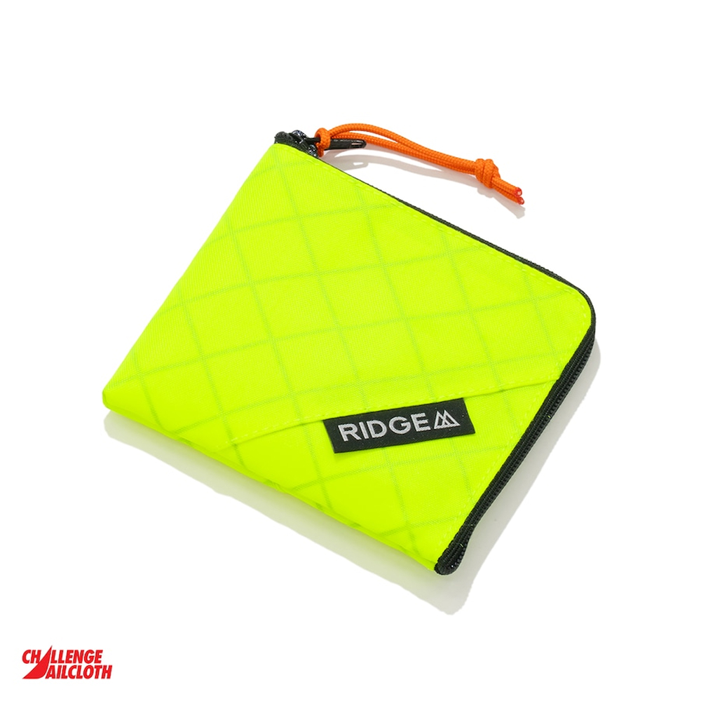 릿지 마운틴 기어 R 지퍼 지갑 네온 옐로우 | 데얼스 아웃도어 전문 플랫폼