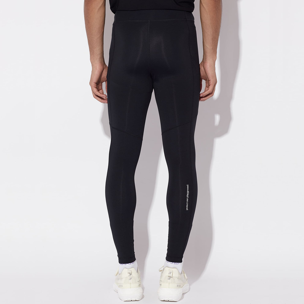 써클 에센셜 맨 인 타이즈 러닝 레깅스 오닉스 블랙 남성 | 데얼스 아웃도어 전문 플랫폼