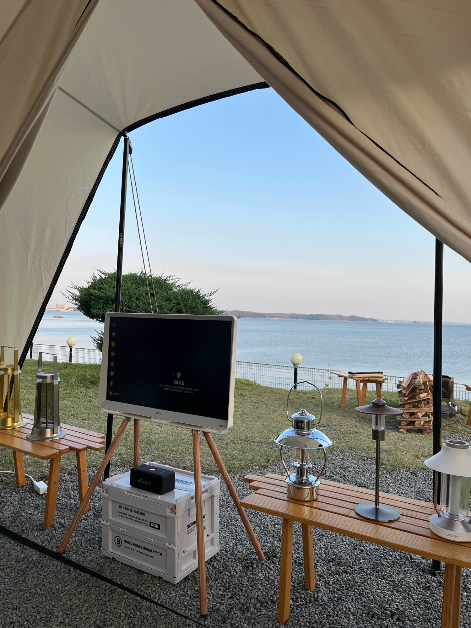 온핑 허그 테이블 쉘프 | 데얼스 아웃도어 전문 플랫폼