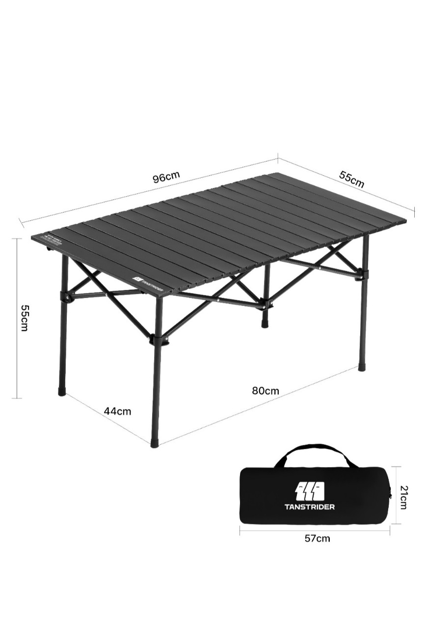 엔즈 스틸 접이식 캠핑 테이블 판매합니다. 튼튼한 스틸 소재로 제작되어 안정감있게 사용 가능합니다 | 데얼스 아웃도어 전문 플랫폼